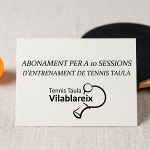 Abonament de 10 sessions